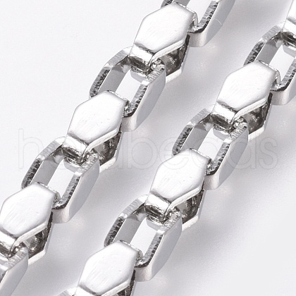 Non-Tarnish 304 Stainless Steel Venetian Chains CHS-E019-07P-1