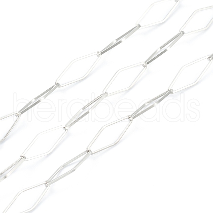 Tarnish Resistant 304 Stainless Steel Link Chain STAS-B020-01P-1
