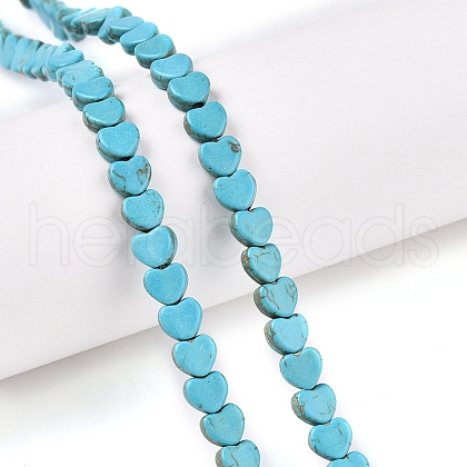 Synthetic Turquoise Beads Strands UNKW-T001-03-1