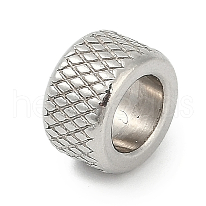 304 Stainless Steel European Beads STAS-R140-04P-1