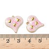 304 Stainless Steel Enamel Pendants STAS-U057-07G-A-3