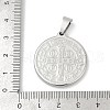 304 Stainless Steel Pendants STAS-A053-24C-P-3