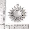304 Stainless Steel Pendants STAS-D366-01A-P-3