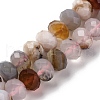 Natural Cherry Blossom Agate Beads Strands G-K380-A42-03-2
