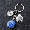 Natural Lapis Lazuli Keychain PW-WG6B815-19-1