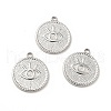 Non-Tarnish 304 Stainless Steel Pendants STAS-P312-19P-4