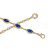 Alloy Rhinestone Horse Eye Link Waist Chains WGF5282-03-2