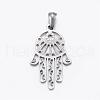 Tarnish Resistant 304 Stainless Steel Pendants STAS-H355-04P-1