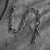 Tarnish Resistant Fashionable 304 Stainless Steel Engraved Vine Mother-son Chain Bracelets X-STAS-A028-B101P-2
