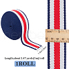 Gorgecraft 5 Yards Triolor Polyester Ribbon OCOR-GF0002-27-2