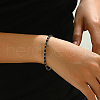 Elegant Brass Cubic Zirconia Chain Bracelets for Women's Daily Wear DT7615-6-1