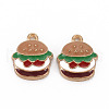 Alloy Enamel Pendants ENAM-S126-087-NR-2