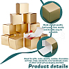 Square Foldable Paper Candy Storage Boxes CON-WH0106-02-4