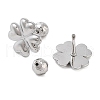 Non-Tarnish 304 Stainless Steel Stud Earrings for Women EJEW-G397-01P-1