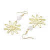 Alloy Mixed Stone Dangle Earrings EJEW-JE06425-6