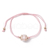 Gemstone Braided Bead Bracelets BJEW-MZ00154-3