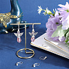Beebeecraft 2Pairs 925 Sterling Silver Leverback Earring Findings STER-BBC0007-22-4