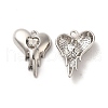 Glass Pandants PALLOY-O106-01P-01-1