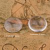 Clear Glass Cabochons GGLA-PH0002-02B-3