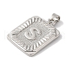 Rack Plating Brass Pendants KK-B092-42P-S-2