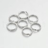 Brass Split Rings KK-E647-10S-6mm-1