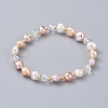 Mother's Day Jewellery Stretch Bracelets BJEW-JB04928-02-1