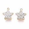 Ion Plating(IP) 201 Stainless Steel Charms STAS-N109-216A-G-1