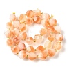 Natural Quartz Dyed Beads Strands G-U023-A02-18-3