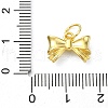 925 Sterling Silver Bowknot Charms STER-M119-05B-G-3