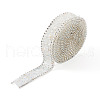Beadthoven 2 Yards Hotfix Rhinestone Tape DIY-BT0001-33-7
