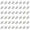 Unicraftale 304 Stainless Steel Cord Ends STAS-UN0009-36P-1