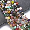 Natural Mixed Gemstone Beads Strands G-K389-E73-01-2