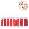 Solid Color Full Cover Best Nail Stickers MRMJ-T039-01R-2