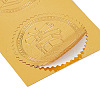 Self Adhesive Gold Foil Embossed Stickers DIY-WH0211-058-4