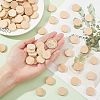 Olycraft Beech Wooden Round Pieces WOOD-OC0002-38-3