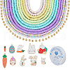 SUPERFINDINGS DIY Easter Bracelet Making Kit DIY-FH0006-30-1