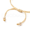 Adjustable Braided Bracelet BJEW-MZ00043-02-3