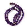 Synthetic Non-Magnetic Hematite Beads Strands G-H020-L03-08-2