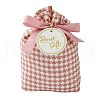 Cloth Tartan Gift Candy Drawstring Bags ST-CJ0003-01A-1