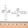 Non-Tarnish 304 Stainless Steel Pendants STAS-B054-03P-3