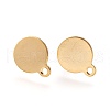 304 Stainless Steel Stud Earring Findings STAS-P221-27G-1