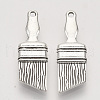 Tibetan Style Alloy Pendants X-TIBEP-T009-05AS-RS-2