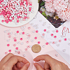 SOFPLATE 600Pcs 3 Colors Opaque Acrylic Beads MACR-SP0001-23A-3