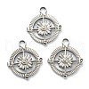 Non-Tarnish 304 Stainless Steel Pendants STAS-P279-10P-1