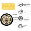 BENECREAT 40G 2 Color French Bullion Wire TWIR-BC0001-37AB-6