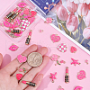 SUNNYCLUE 50Pcs 10 Styles Alloy Enamel Pendants FIND-SC0010-12-3