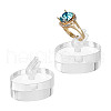 Acrylic Finger Ring Display Holders RDIS-WH0020-02B-01-1