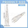 HOBBIESAY 200Pcs Iron Bead Caps IFIN-HY0001-06S-2