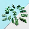 Dyed Natural Agate Nuggets Beads Strands G-E331-08H-4