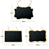 30Pcs 3 Styles Mini Wooden Hanging Chalkboard HJEW-CJ0001-04-2